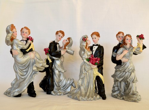 Silberhochzeitspaar stück - 4,