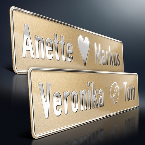 Hochzeit aluschild - hochzeit,