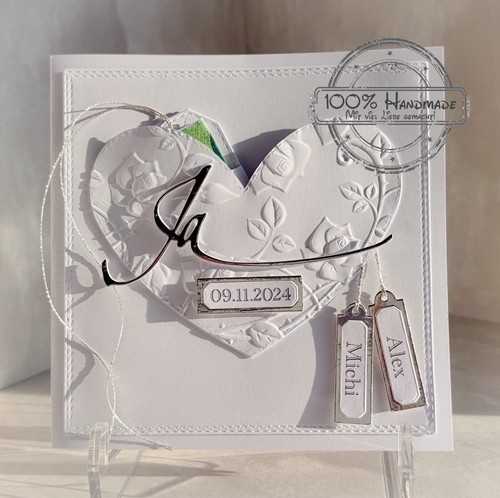 Personalisierte hochzeitskarte - personalisierte,