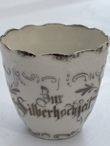 Antique german porcelain mug - german,
