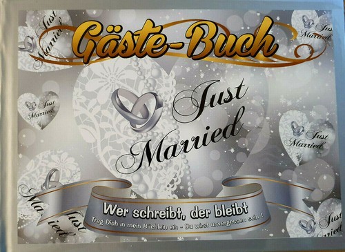Gästebuch hochzeit silber - gästebuch,