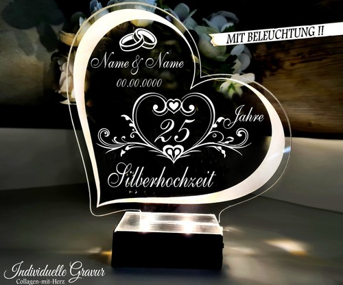 Geschenk silberhochzeit - geschenk,