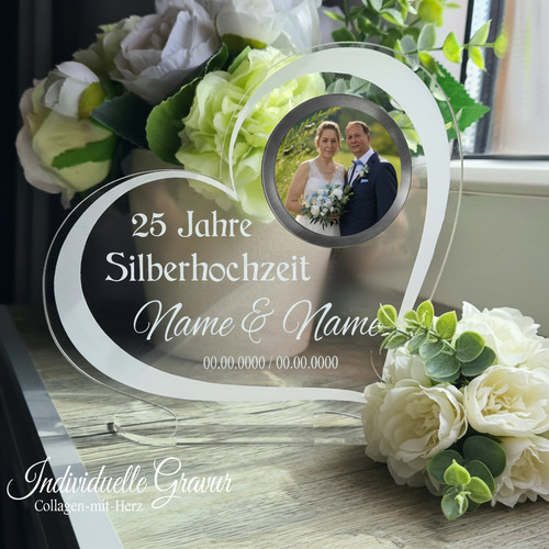 Geschenk silberhochzeit - geschenk,