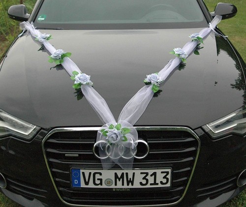 Organza auto schmuck - organza, m