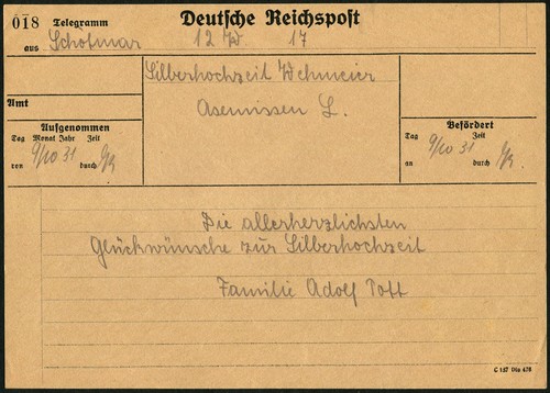 Weimar germany telegram - weimar,
